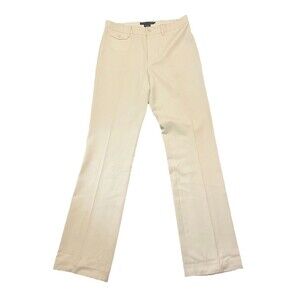Ralph Lauren Black Label Womens Size 6 Cream Bootcut Trousers